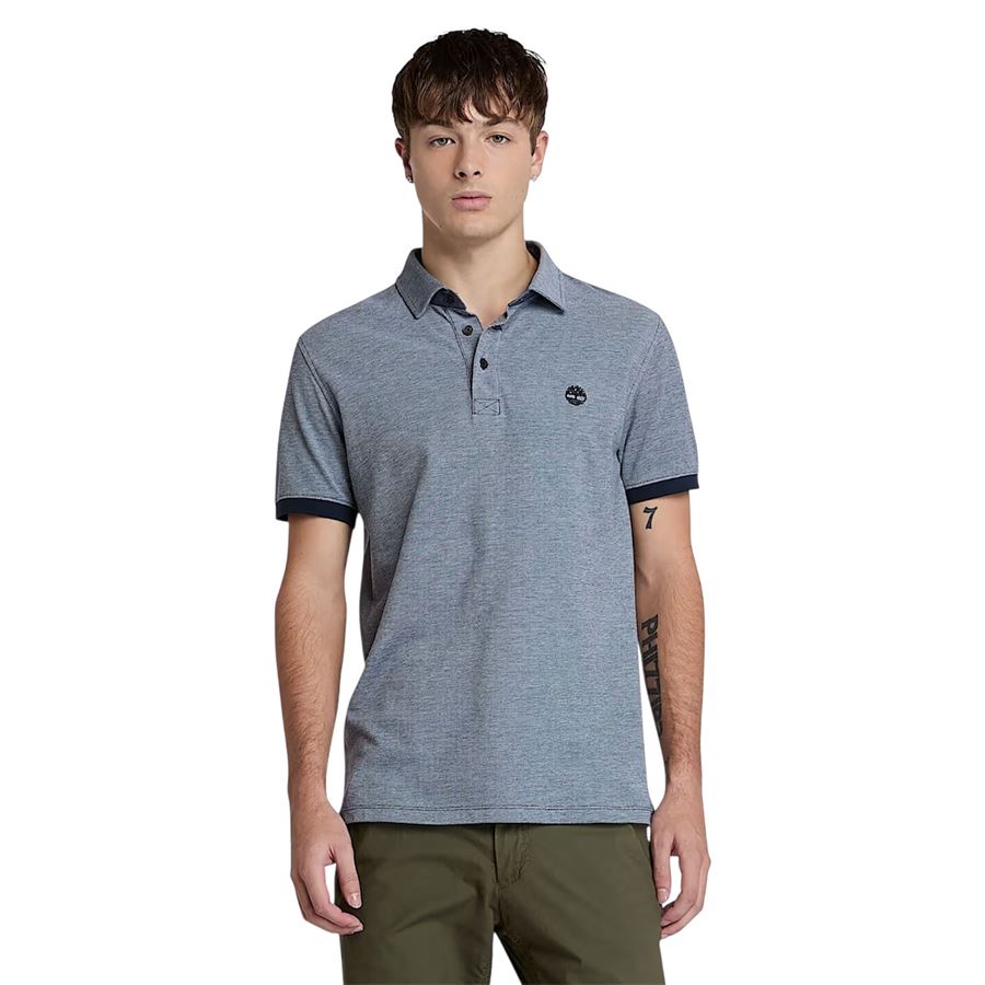 Polo Oxford a Maniche Corte Baboosic Brook da Uomo Timberland | TB0A6BWG433